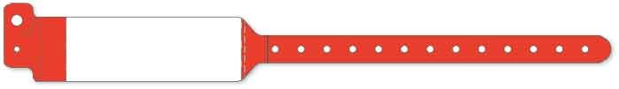 Medical Labels - Adult Patient Identification Cover Seal Wristband, 11-3/4" x 1-1/4"