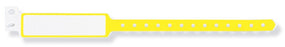 Medical Labels - Yellow Adult Cover Seal Wristband, 11-3/4" x 1-1/4"