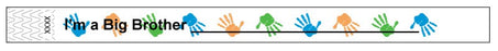 Medical Labels - Tyvek Wristband,10"x3/4",Big Brother