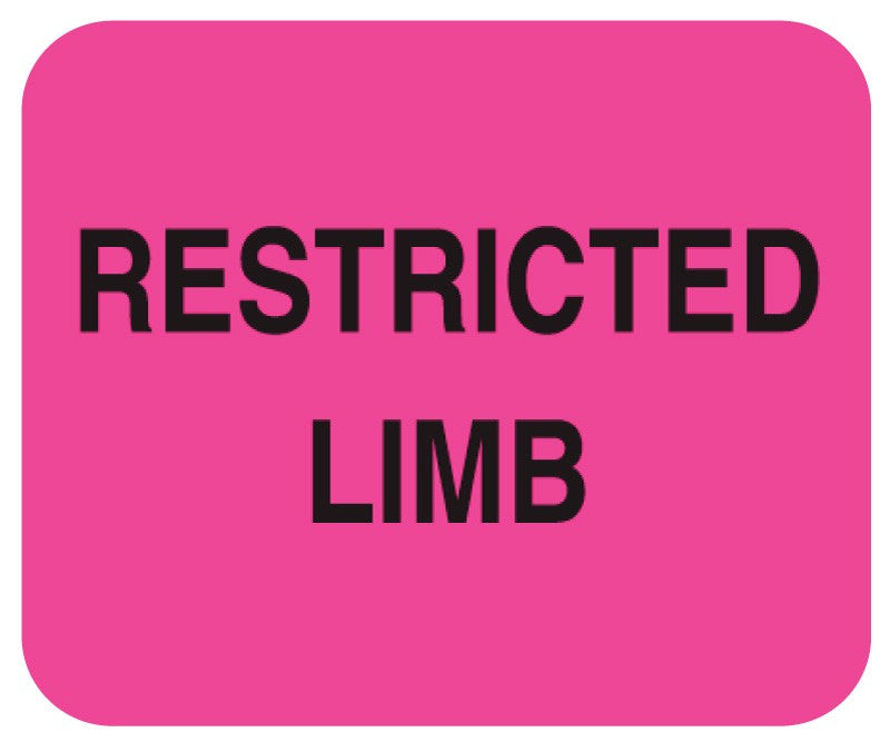 Medical Labels - Alert Label, 1-1/4" x 1-1/2"