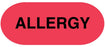 Medical Labels - Wristband Alert Labels, 5/8" x 1/4"