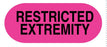Medical Labels - Wristband Alert Labels, 5/8" x 1/4"