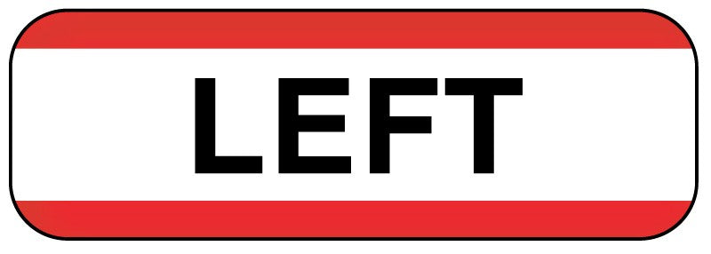 Medical Labels - Film Position Label, 1-1/2" x 1/2"