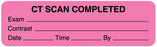 Medical Labels - CT Scan Label, 3" x 7/8"