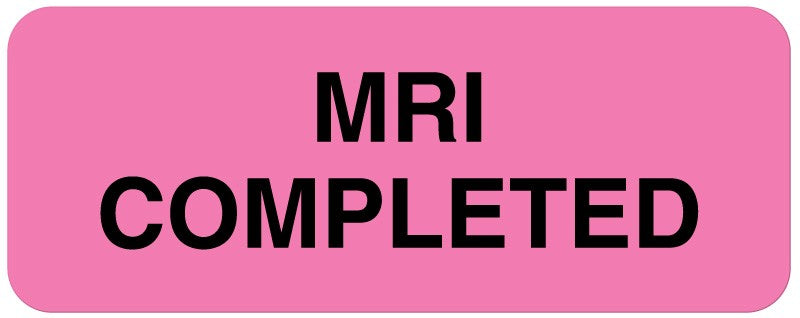 Medical Labels - MRI Label, 2-1/4" x 7/8"
