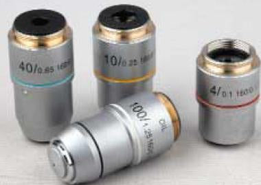 United Products & Instruments Plan Oil Immersion Objective 50X DIN For Microscope - B6-2308