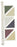 Unimed - Midwest Exam Room Signal Flag Wall Mount 6-Flag 3 X 7 Inch - D6CF024136