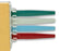 Unimed - Midwest Exam Room Signal Flag Wall Mount 4-Flag 7-3/4 X 7-1/4 Inch - I4CF169774