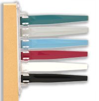 Unimed - Midwest Exam Room Signal Flag Wall Mount 6-Flag 7-1/4 X 10.125 Inch - I6PF169436
