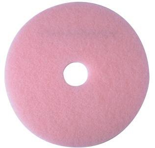 Unisource 3M Eraser Floor Burnish Pad 20 Inch Pink - 10034907
