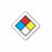 UAL - Pre-Printed Label Warning Label Blue / Red / White / Yellow Paper Chemical Hazard Symbol Color Block Chemical 7/8 X 7/8 Inch - ULHL134