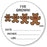 United Ad Label Ual 200 Per Unit I'Ve Grown Teddy Bear Date Inches Lbs Sticker - ULHB3021