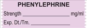 United Ad Label Pre-Printed Label Anesthesia Label Phenylephrine Violet 1/2 X 1-1/2 Inch - ULTA150