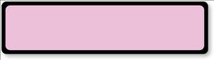 UAL - Blank Label Chart Tab Pink Paper 1-3/8 X 5 Inch - ULCI260
