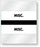 United Ad Label Pre-Printed Label Chart Tab Misc White 1-1/2 X 1-1/4 Inch - ULCD20