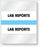 United Ad Label Pre-Printed Label Laboratory Use Lab Reports White 1-1/2 X 1-1/4 Inch - ULCD03