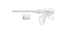 AutoSonix Auto Suture - Ultrasonic Shears 15.7 cm Surgical Grade Stainless Steel / Plastic Sterile Finger Ring Handle Straight - 012026