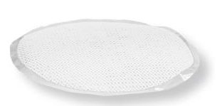 Covidien Parietex Optimized Composite (PCOx) Laparoscopic Ventral Hernia Repair Mesh Partially Absorbable Knitted Multifilament Polyester 6 Inch Diameter Circle Style - PCO15X