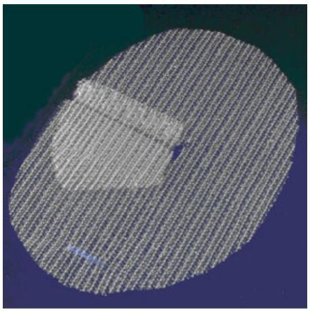 Covidien Parietex ProGrip Precut Self - Fixating Hernia Repair Mesh Partially Absorbable Knitted Polyester Monofilament / Polylactic Acid (PLA) 3-1/2 X 5-1/2 Inch Right, Precut with Flap Style - TEM1409GR