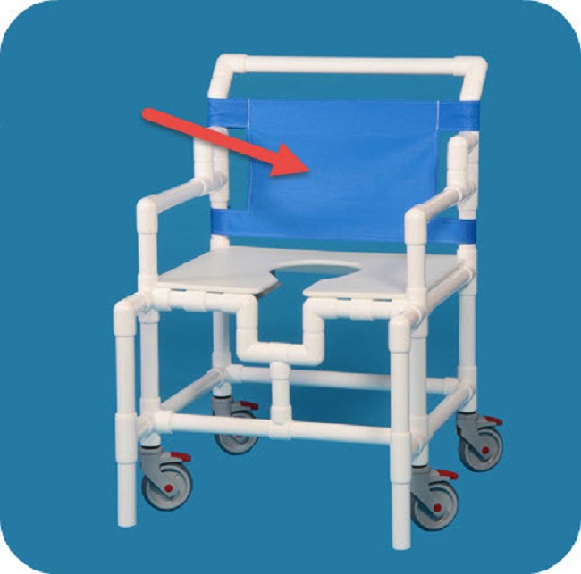 IPU Chair Backrest Replacement For Bariatric Recliner Shower Chair - 650RCBKRST