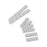 Metro Starsys - Tote Divider Kit 3 Inch Clear / Taupe - SXR3DIV