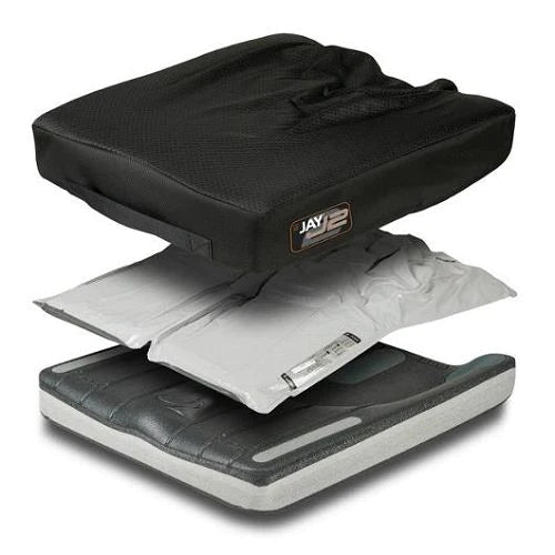 Jay J2 - Seat Cushion 15-1/2 W X 18 D X 2-1/2 H Inch Foam / Fluid - 2106N