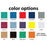 CanDo Non-Folding Exercise Mats with Handles -1-3/8" PE Foam with Cover, 4' x 6'