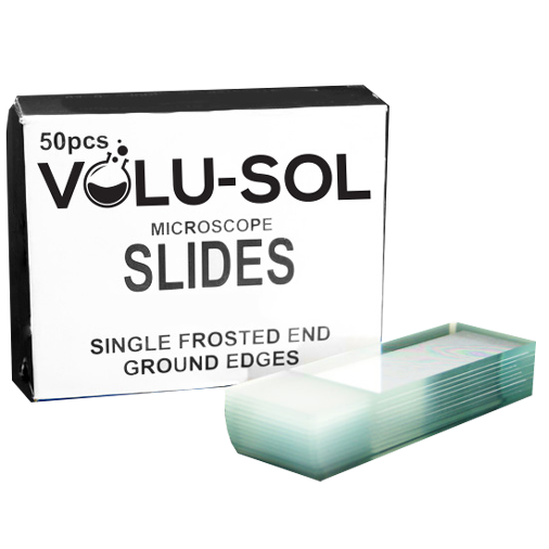 Microscope Slide Single Frosted End, Ground Edge