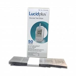 Vidan Diagnostics LLC TEST STRIP, GLUCOSE LUCIDPLUS (50/BX) - 2100-050