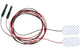 Natus - EMG Adhesive Electrode with Leadwire 20 X 25 mm Contact Area X 39 Inch Lead Length SIlver / Silver Chloride NonSterile Tab Tip Disposable - 019-406600