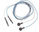 Natus Medical Snap Leads 60 Inch, Blue / Grey Snap Electrodes - 019-424500