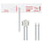 Welch Allyn Cuff, Vinyl Infant, 2-Tube, SC - VINYL-07-2SC
