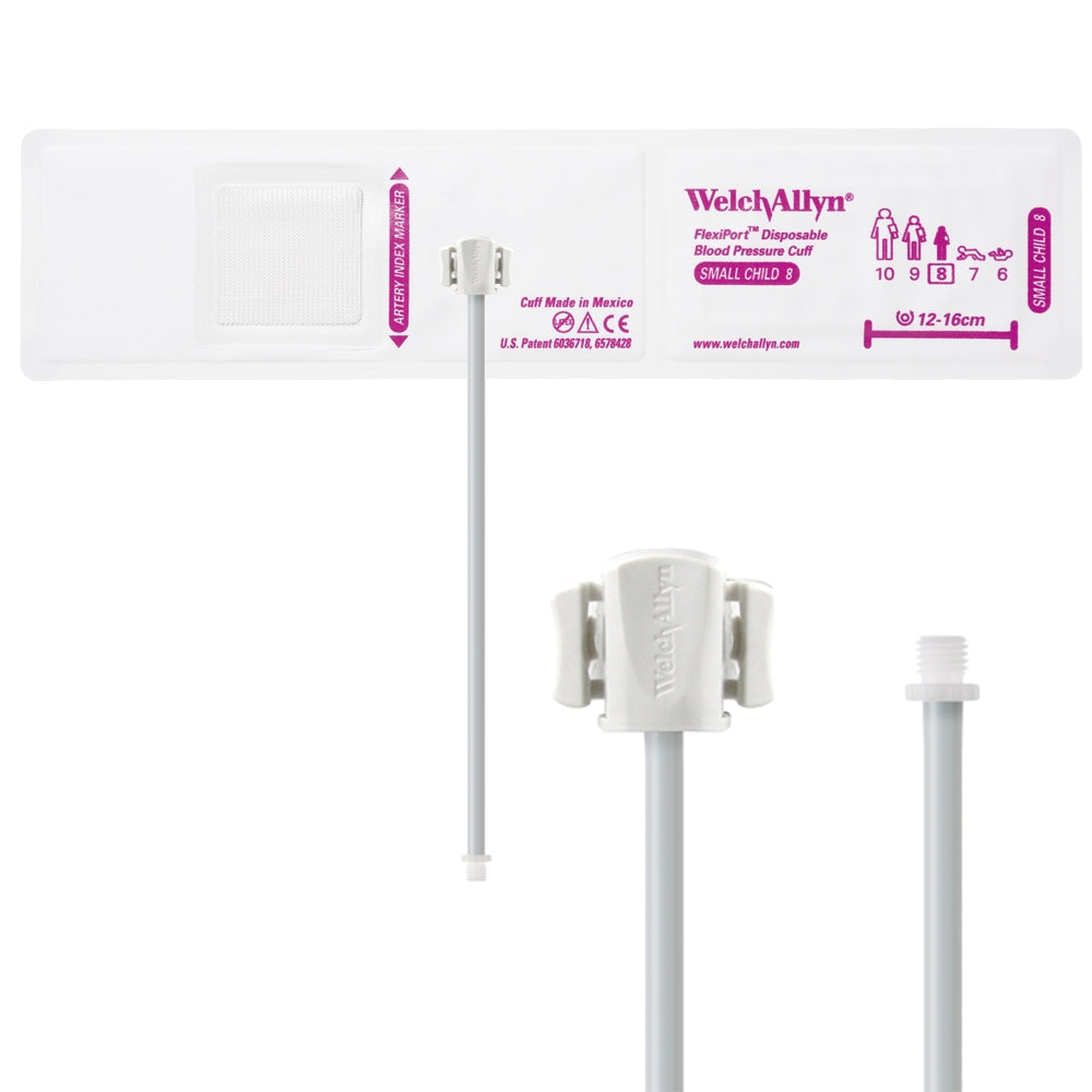 Welch Allyn Cuff, Vinyl SM Child 1-Tube SC - VINYL-08-1SC