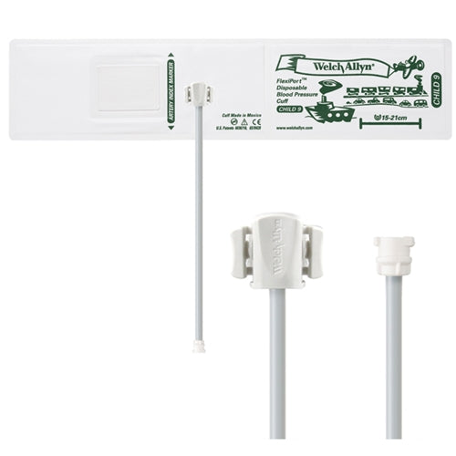 Welch Allyn Cuff, Vinyl Child, 1-Tube, MQ - VINYL-09-1MQ