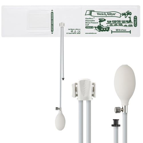 Welch Allyn Cuff, Vinyl Child, 2-Tube, BV - VINYL-09-2BV