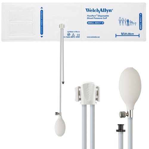 Welch Allyn Cuff, Vinyl, SM AD, 2-Tube, BV - VINYL-10-2BV