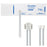 Welch Allyn Cuff, Vinyl, SM AD, 2-Tube, MQ - VINYL-10-2MQ