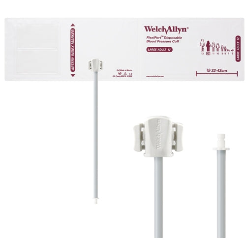 Welch Allyn Cuff, Vinyl LG AD, 1-Tube, HP - VINYL-12-1HP