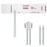 Welch Allyn Cuff Vinyl LG AD Long 2-Tube SC - VINYL-12L-2SC