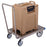 Lakeside Manufacturing - Platform Truck 5 Swivel Casters 650 lbs. Steel Handle Stainless Steel - 455