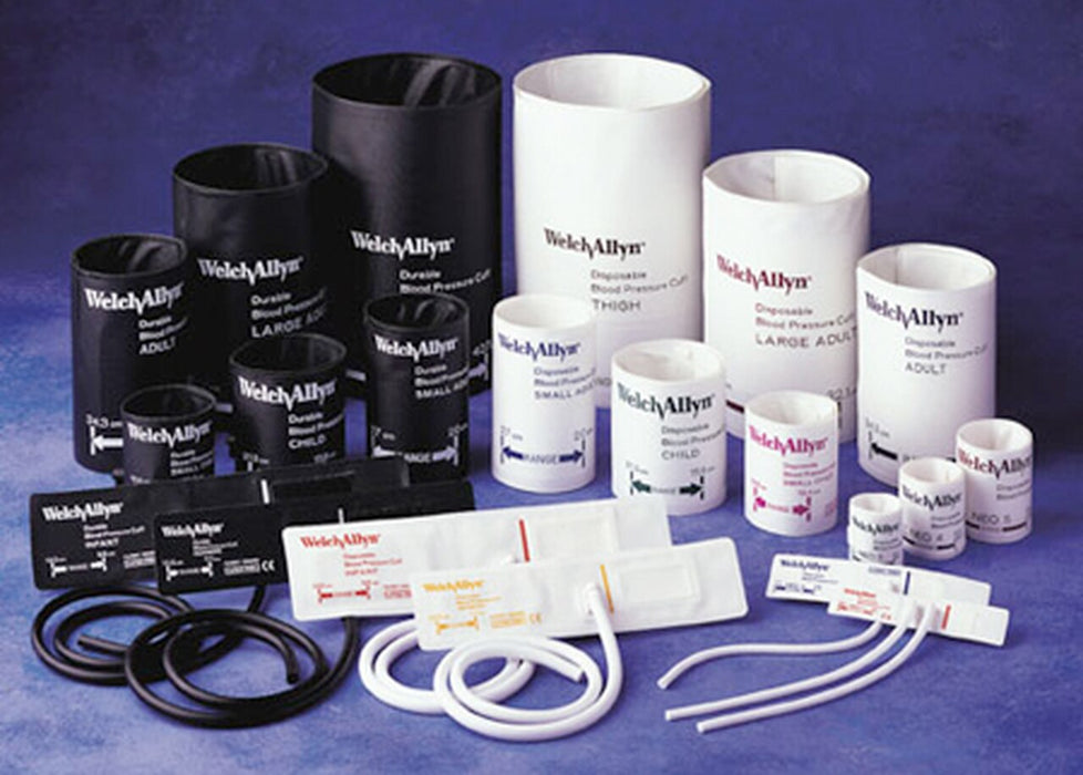 Welch-Allyn Blood Pressure Cuff, Neonate 1, 1 Tube, Luer Slip Connector, Disposable - 5082-101-1