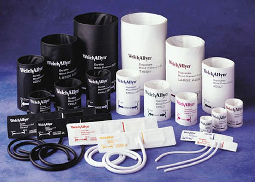 Welch-Allyn Pressure Cuff, Neonate 2, 1 Tube, Luer Slip Connector, Disposable - 5082-102-1