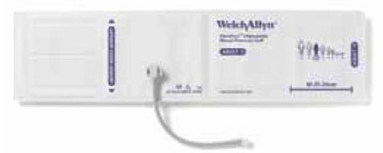 Welch Allyn Cuff, Vinyl Adult Long 1-Tube, SC - VINYL-11L-1SC