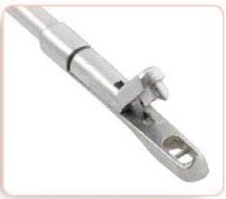Cooper Surgical Wallach Biopsy Punch Forceps Tischler 20 cm Stainless Steel NonLocking Pistol Grip Handle w/Spring Straight 3 X 7 mm - 907004
