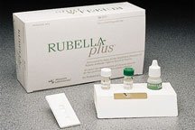 Alere Rubella-Plus Rapid Test Kit Infectious Disease Immunoassay Rubella Antibodies (IgG) Serum / Plasma Sample Non-CLIA Waived 30 Tests - 84R2