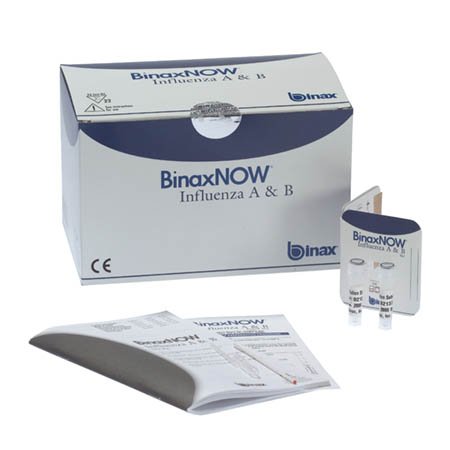 Alere BinaxNOW Control Swab Kit Influenza A & B Positive / Negative Level 10 Kits - 416080