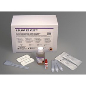 Alere Leuko Ez Vue Rapid Test Kit Gastroenteritis Test Lactoferrin Stool Sample 25 Tests - T30355