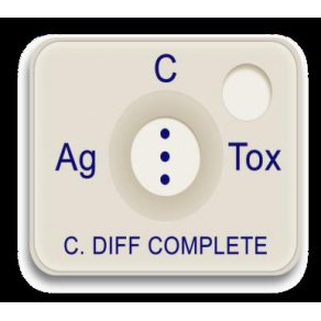 Alere C. DIFF Quik Chek Complete Rapid Test Kit Infectious Disease Immunoassay Clostridium Difficile (C. Diff) Toxins A and B Stool Sample 25 Tests - 30525C