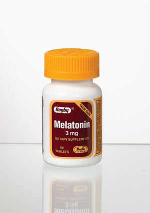 Major Pharmaceuticals Rugby Natural Sleep Aid 60 per Bottle Tablet 3 mg Strength - 536641208