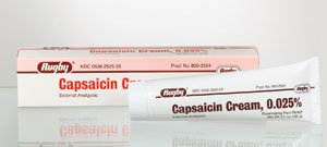 Major Pharmaceuticals Major Topical Pain Relief 0.025% Strength Capsaicin Cream 0.2 oz. - 536252525
